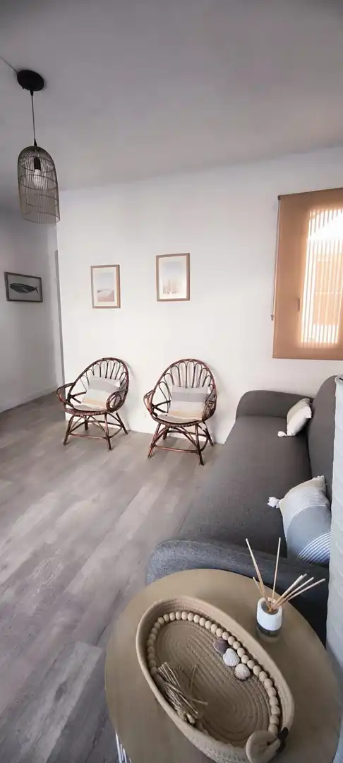 Sala de estar de Piso en venta en Sueca con Aire acondicionado y Terraza