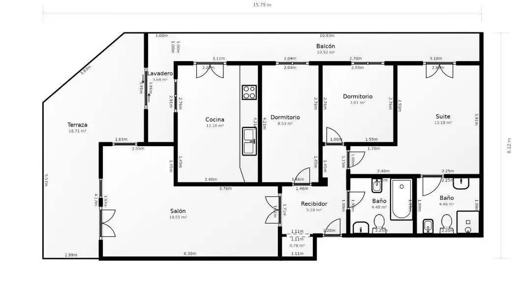 Piso en venta en El Ejido con Aire acondicionado, Calefacción y Terraza