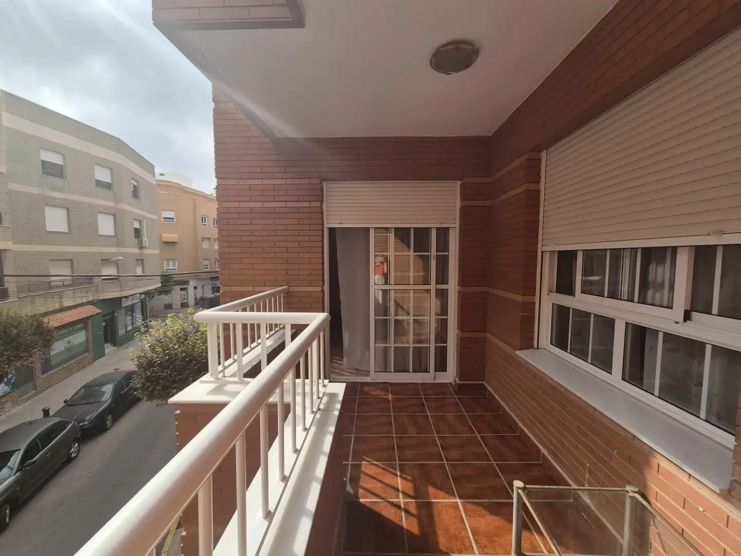 Vista exterior de Pis de lloguer en El Ejido amb Terrassa, Moblat i Balcó