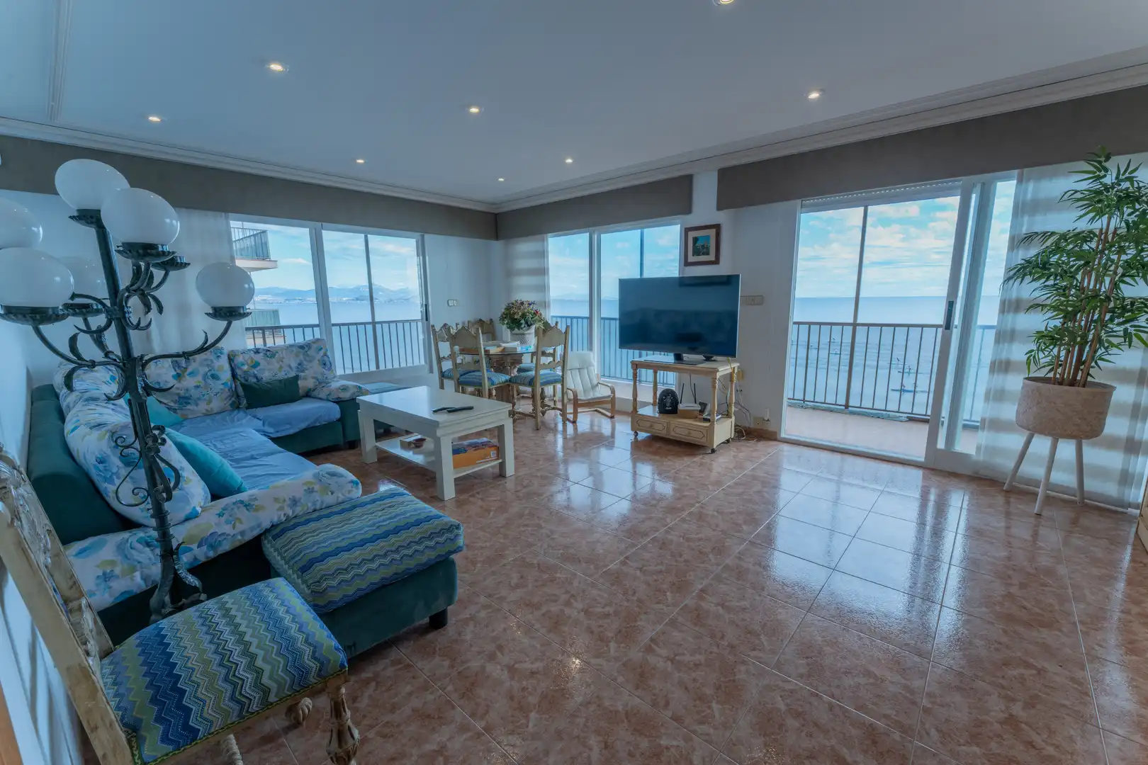 Wohnzimmer von Wohnung zum Verkauf in Elche / Elx mit Heizung, Terrasse und Möbliert