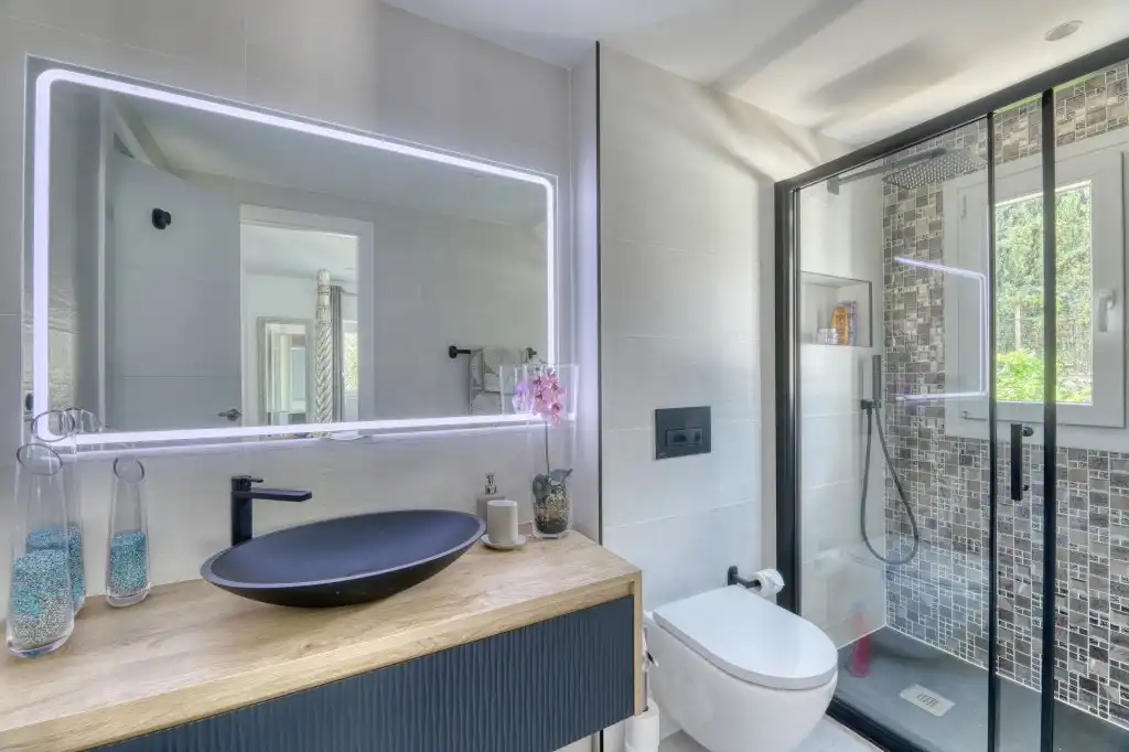 Bathroom of Houses for sale in Calvià  with Private garden, Terrace and Swimming Pool