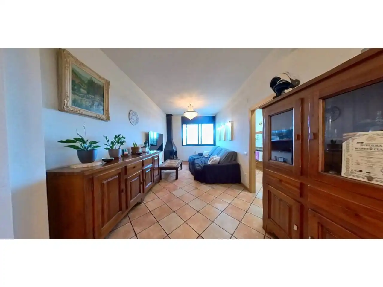 Sala de estar de Piso en venta en Badalona con Aire acondicionado, Calefacción y Terraza