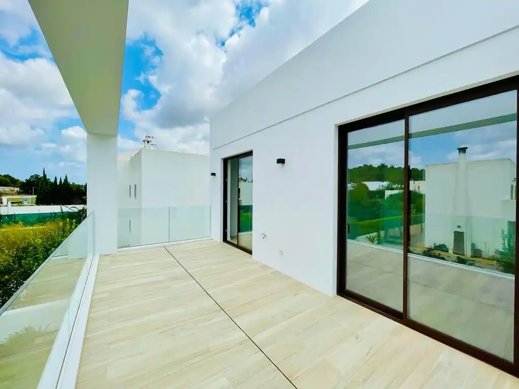 Terrace of Houses for sale in Santa Eulària des Riu  with Air Conditioner, Heating and Private garden