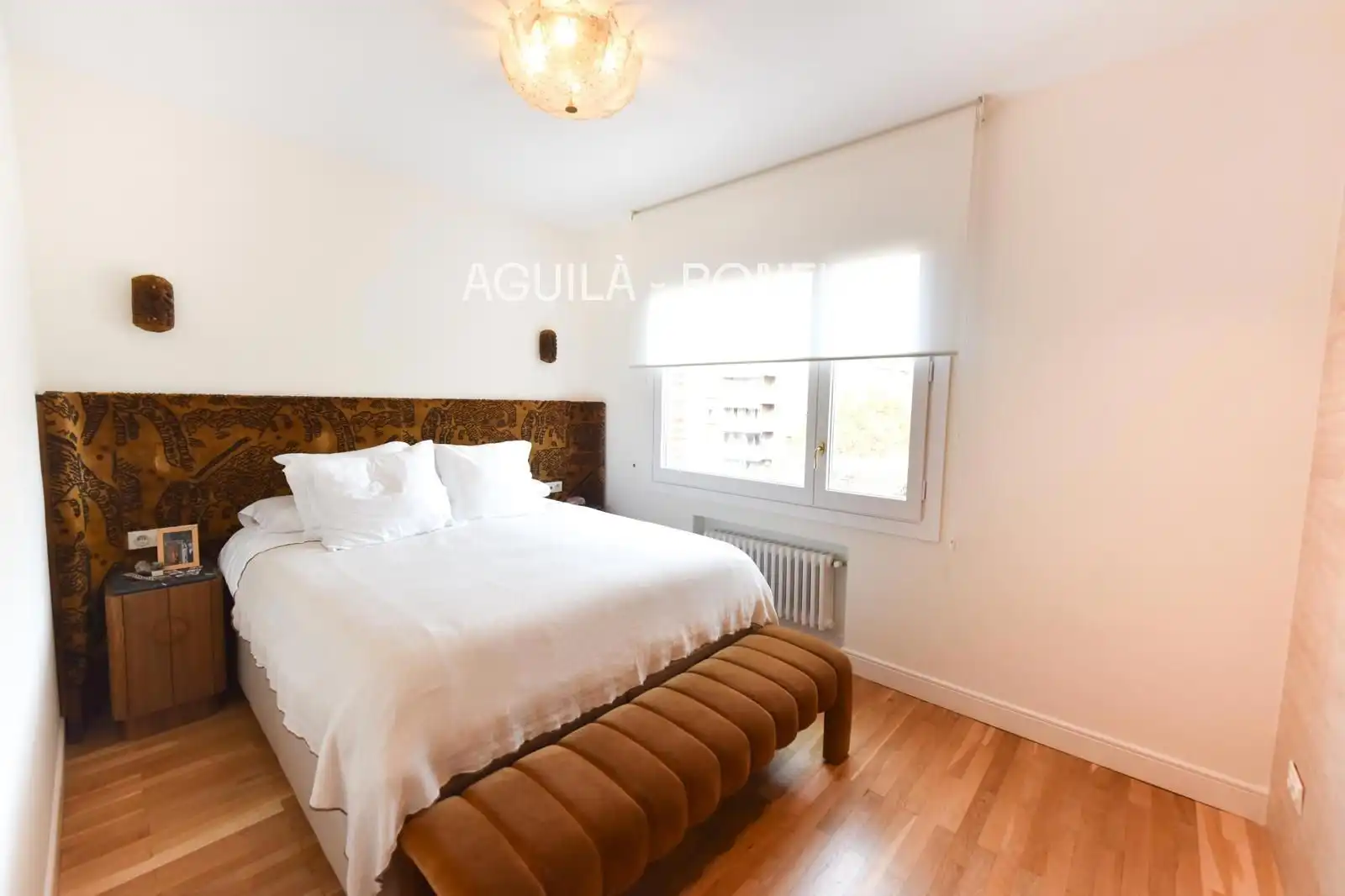 Bedroom of Flat for sale in Barcelona  with Air Conditioner, Heating and Parquet flooring