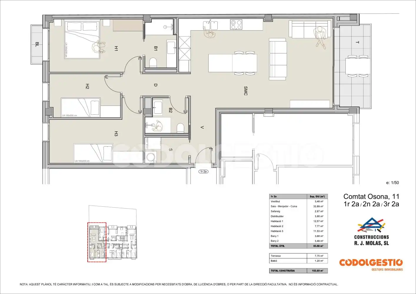 Appartement avec ascenseur à vendre à Comtat d'Osona, imagen 4