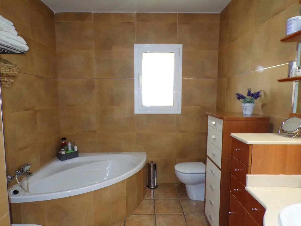 Bathroom of Houses for sale in Caldes de Malavella  with Heating, Private garden and Swimming Pool
