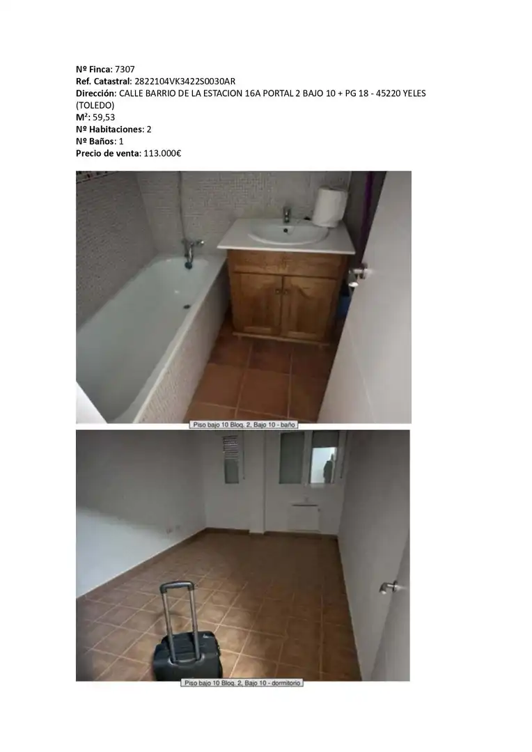 Bathroom of Flat for sale in Yeles  with Heating