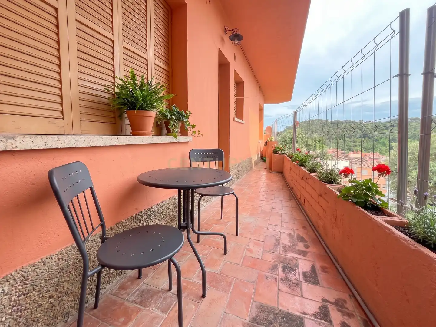 Terrassa de Apartament en venda en Sant Cebrià de Vallalta