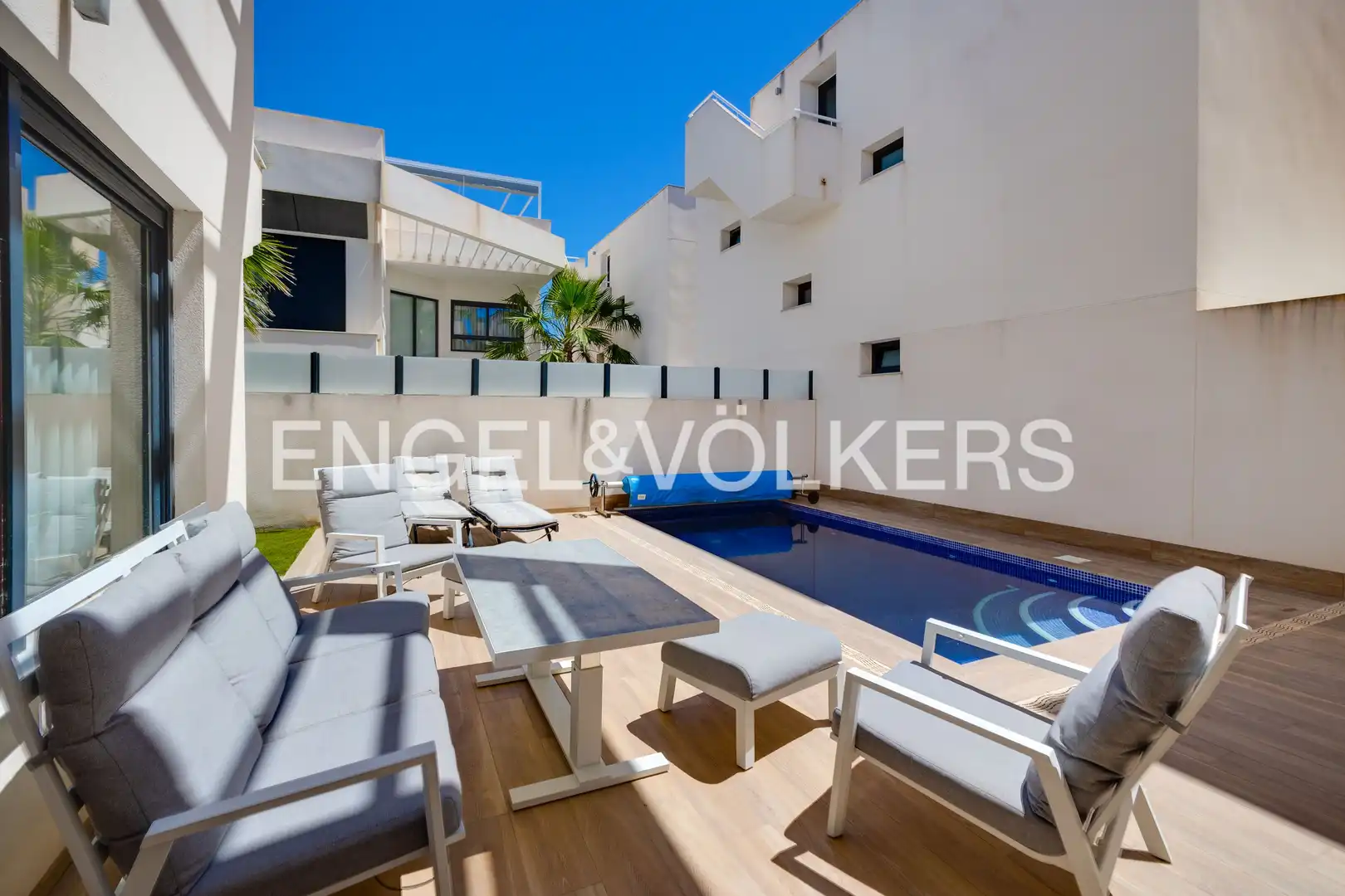 Terraza de Casa o chalet en venta en Torrevieja con Aire acondicionado, Calefacción y Jardín privado