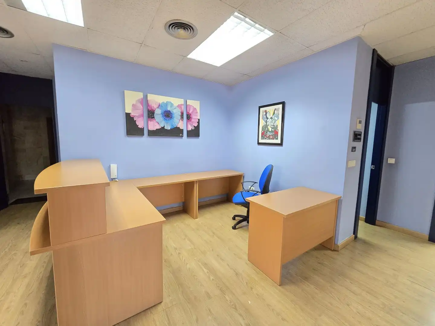 Büro zur Miete in Málaga mit Klimaanlage und Heizung