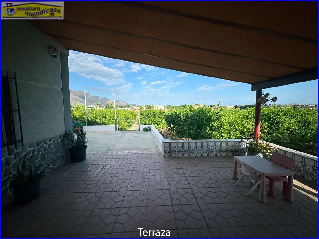 Exterior view of Country homes for sale in Santomera, Murcia