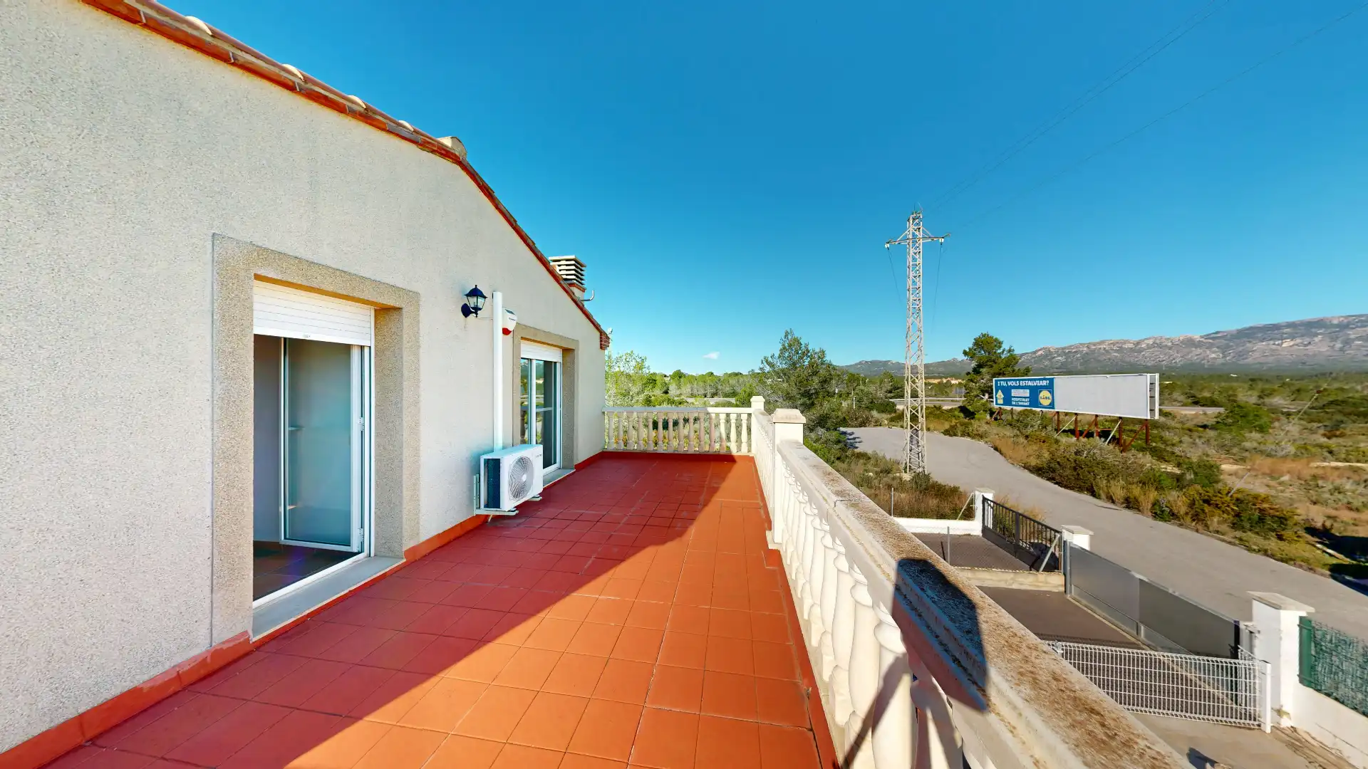 Terraza de Casa adosada en venta en L'Ametlla de Mar  con Aire acondicionado, Jardín privado y Terraza