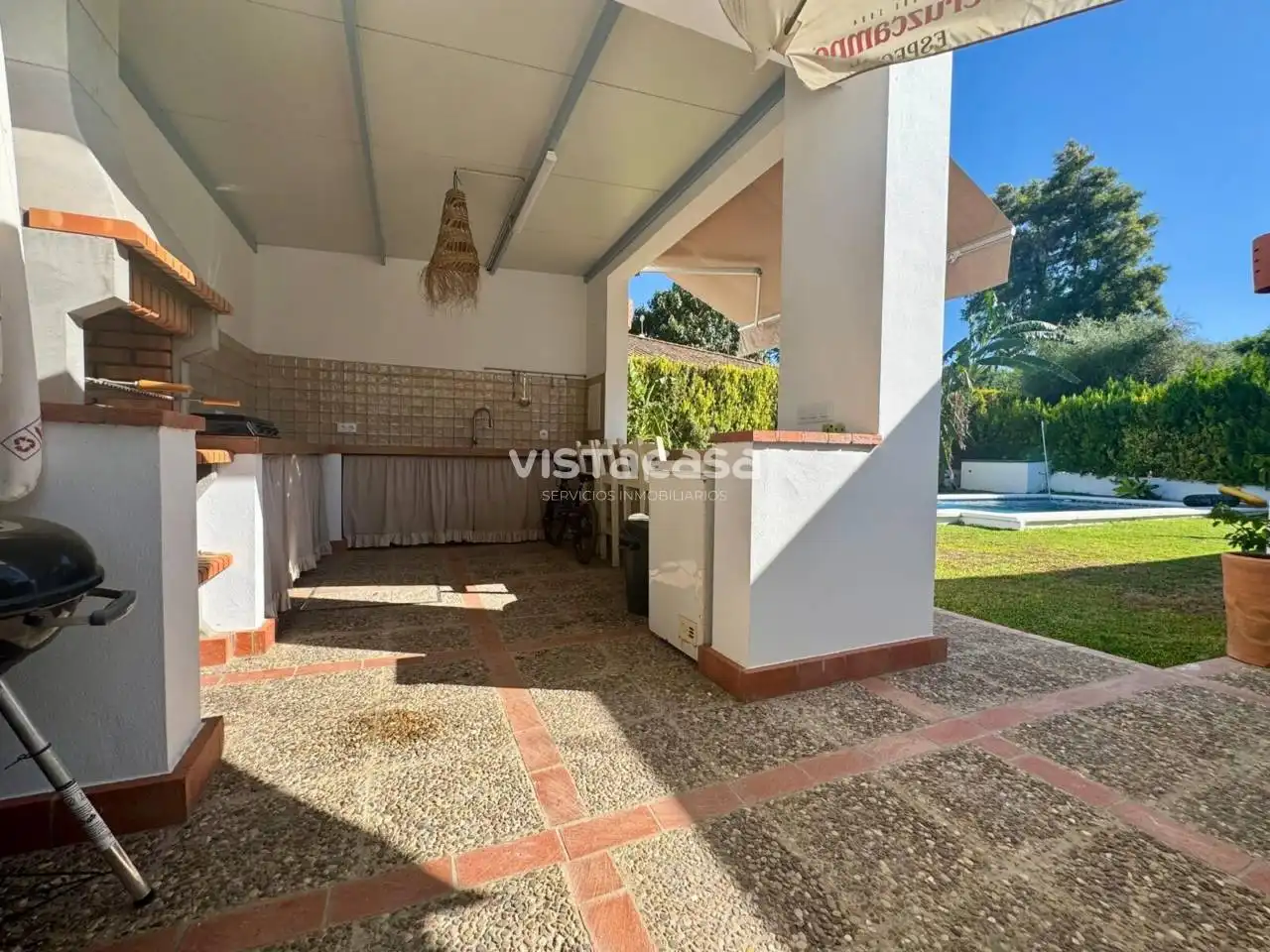 Terrassa de Casa o xalet de lloguer en Carmona amb Aire condicionat, Calefacció i Jardí privat