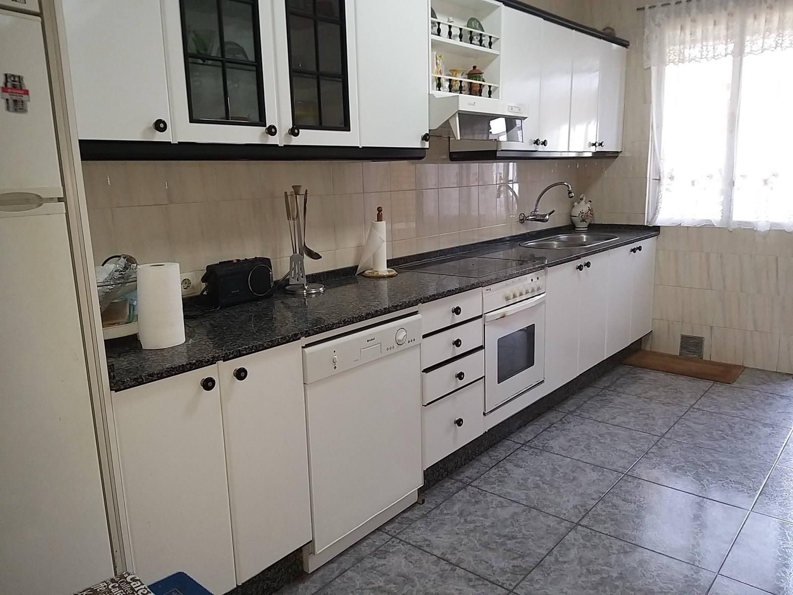 Kitchen of Flat for sale in Narón  with Furnished