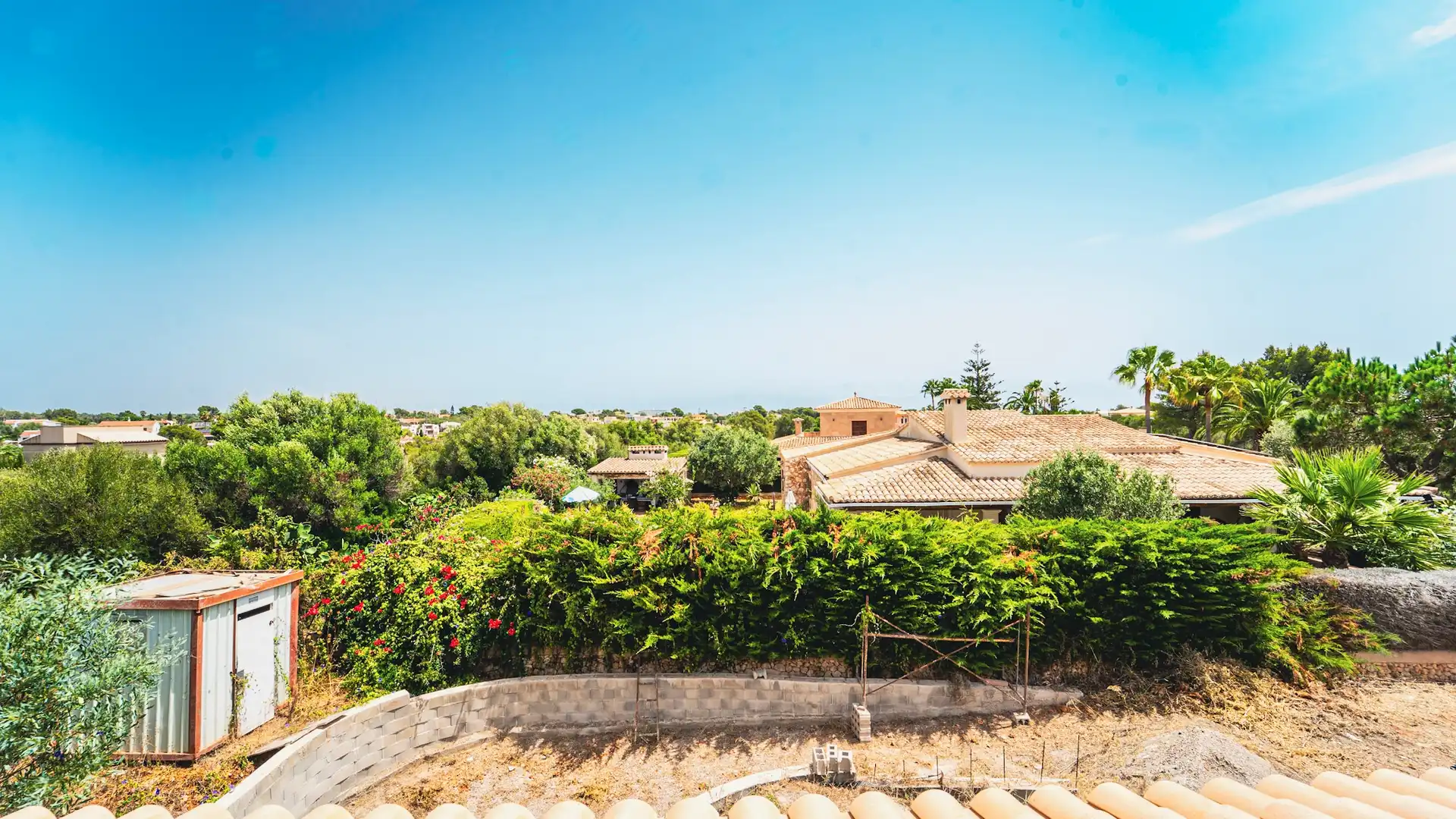 Vista exterior de Casa o xalet en venda en Manacor amb Traster i Piscina