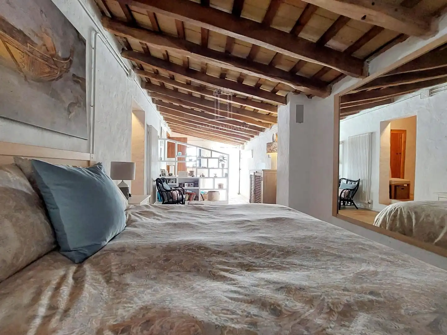 Schlafzimmer von Haus oder Chalet zum Verkauf in Medina Sidonia mit Heizung