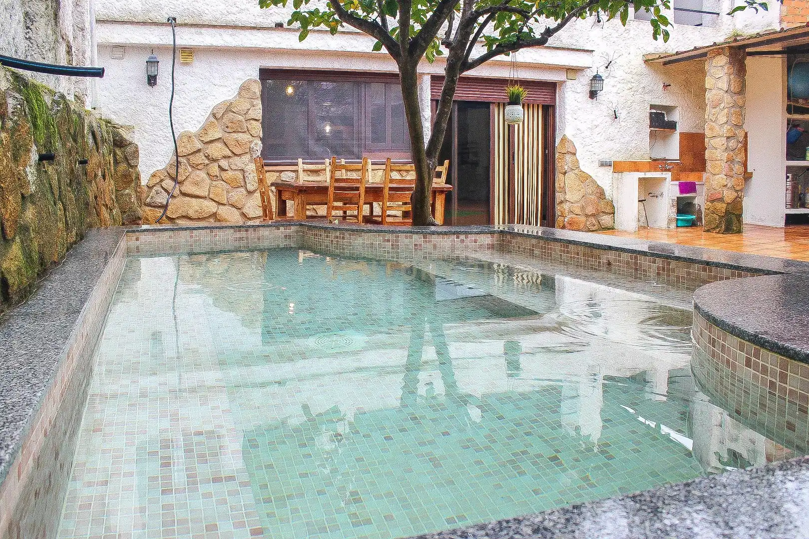Piscina de Casa o xalet en venda en Casas de Don Pedro amb Traster i Piscina
