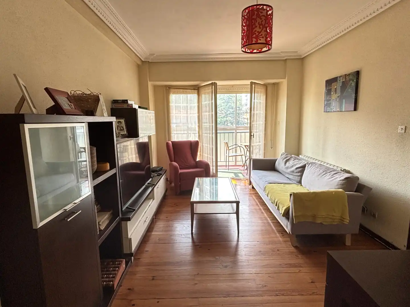 Sala de estar de Piso en venta en Donostia - San Sebastián  con Calefacción, Amueblado y Horno