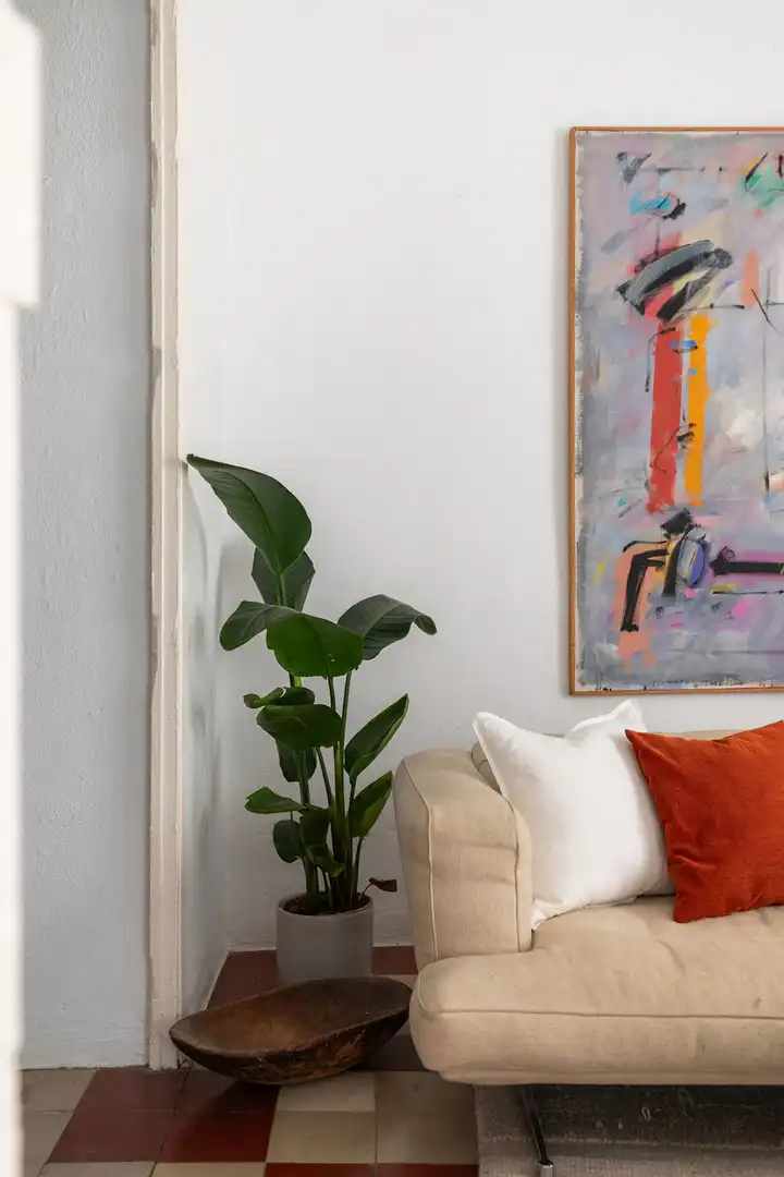 Sala de estar de Casa adosada en venta en Málaga con Terraza y Balcón