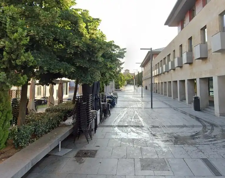 Exterior view of Flat for rent in Boadilla del Monte  with Heating, Private garden and Storage room