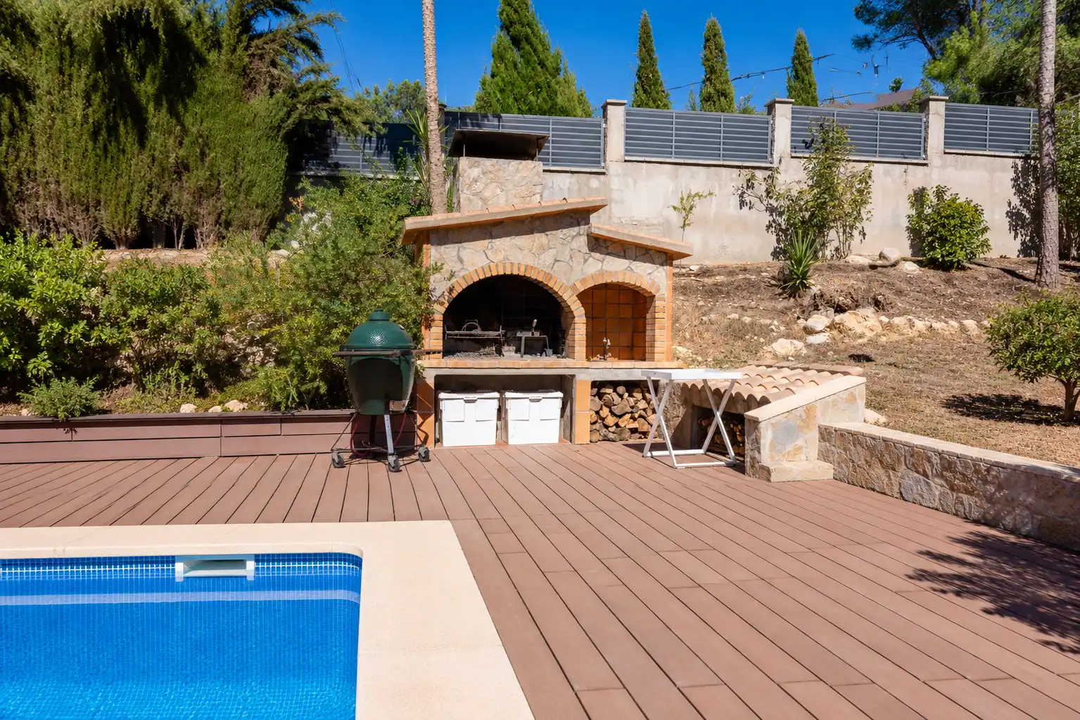 Terraza de Casa o chalet en venta en Olivella con Aire acondicionado, Calefacción y Jardín privado