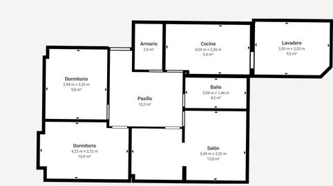 Foto 4 de Pis en venda a Rúa Cerrallon de Abaixo, 37, Piñeiros- Freixeiro, A Coruña