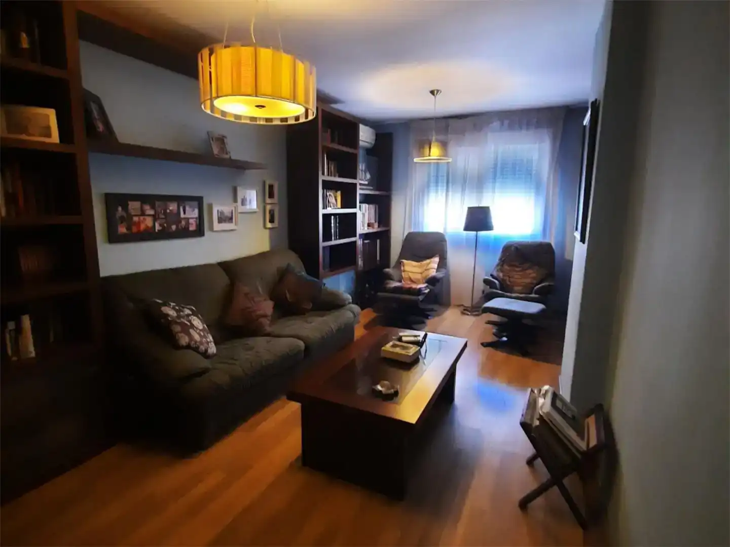 Sala d'estar de Casa adosada en venda en Roquetas de Mar