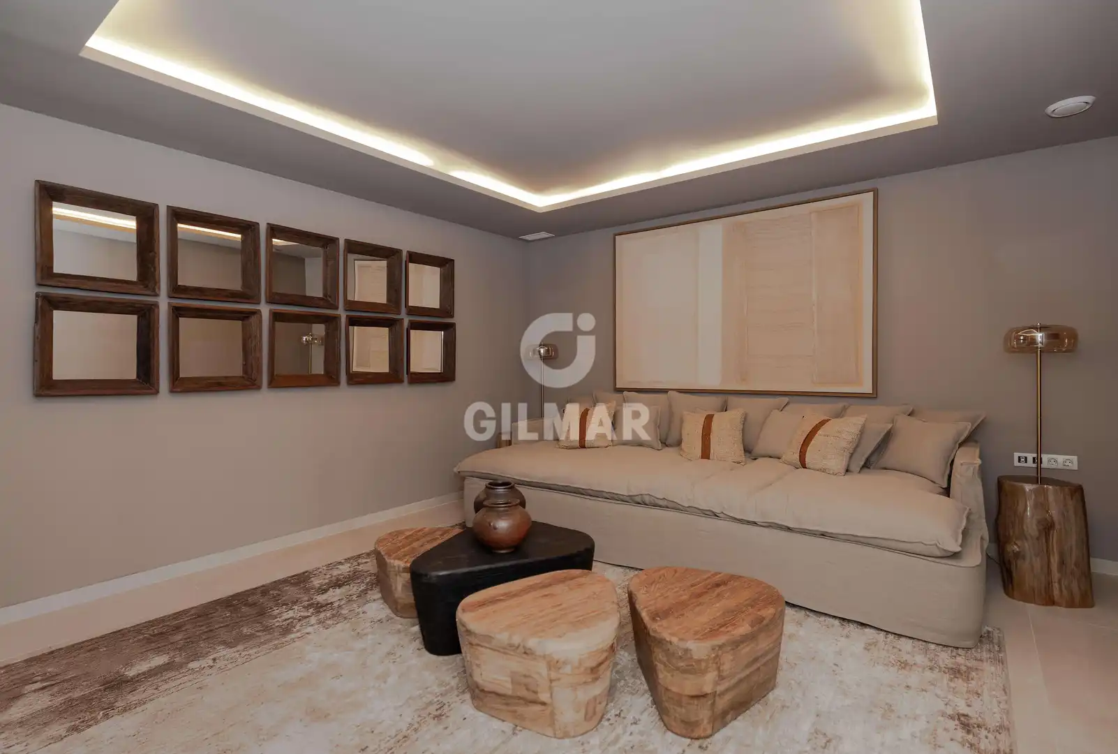 Living room of Houses for sale in Benalmádena  with Heating, Private garden and Swimming Pool
