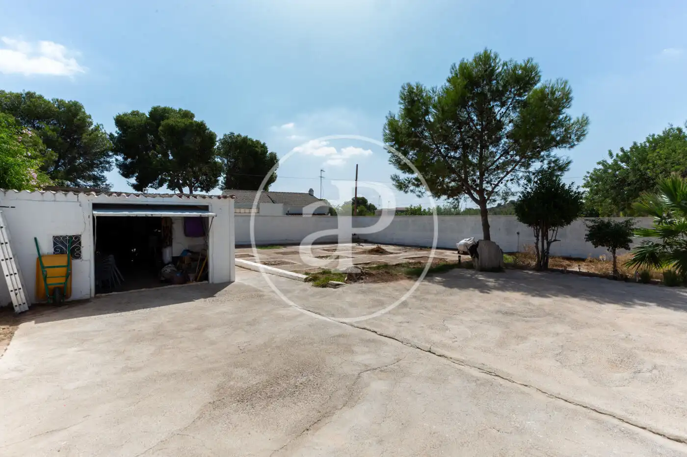 Parking de Casa o chalet en venta en La Pobla de Vallbona con Aire acondicionado, Jardín privado y Terraza