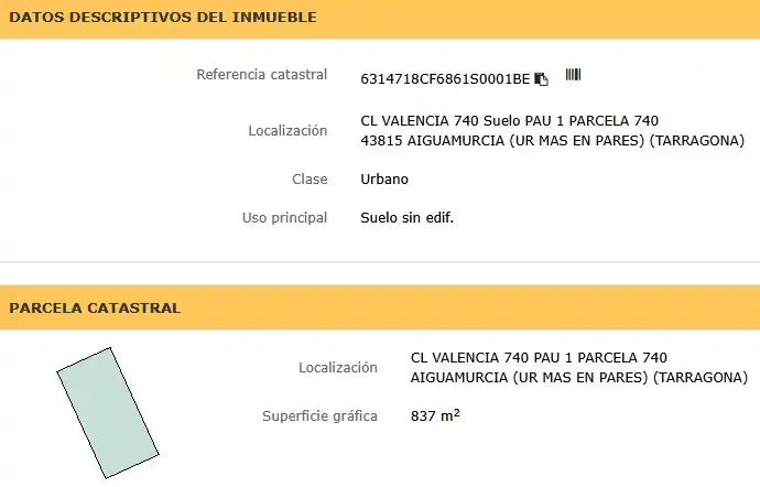 Terreny residencial en venda a Carrer Valencia 740, imagen 5
