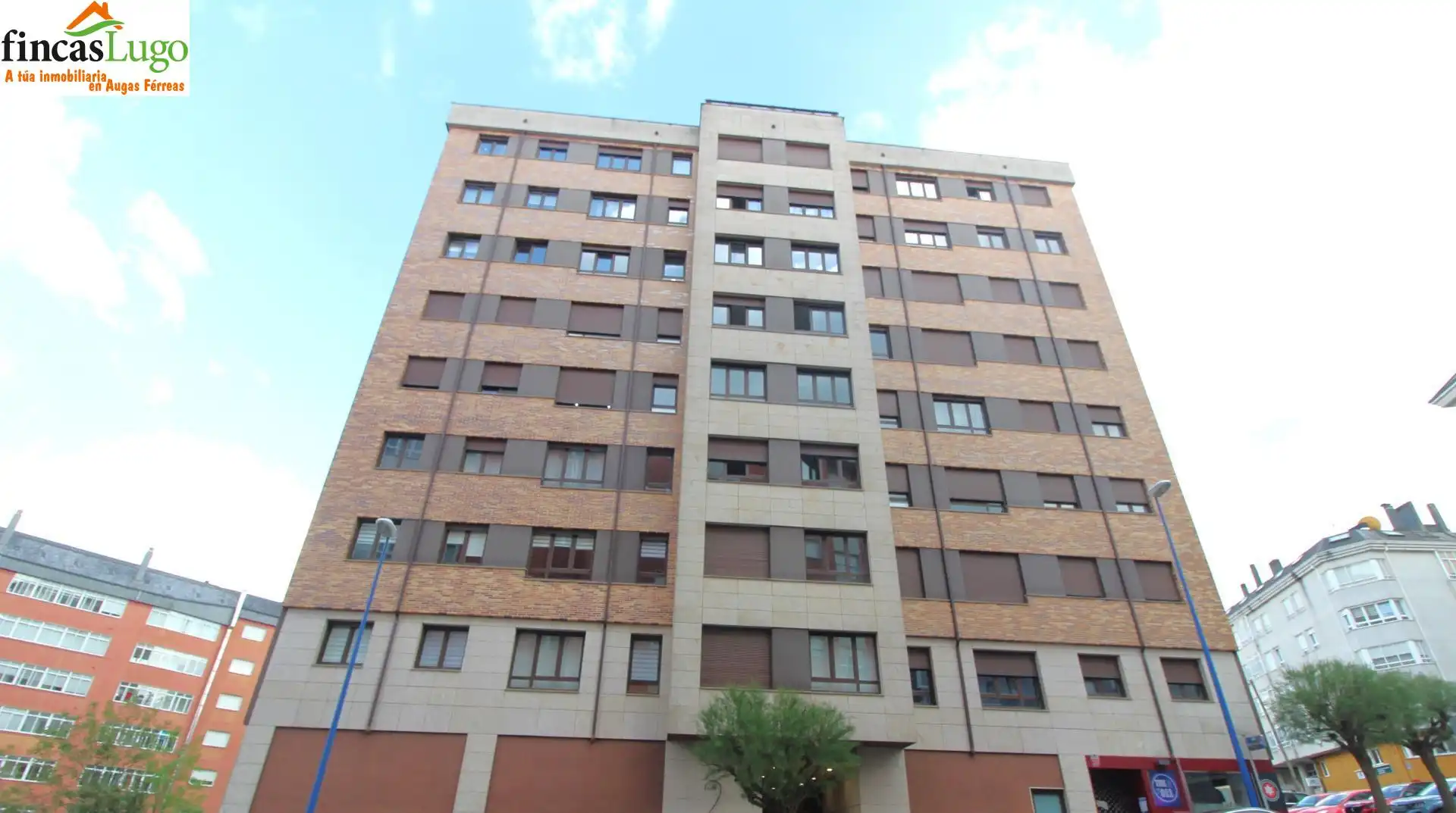 Exterior view of Flat for rent in Lugo  with Heating and Furnished