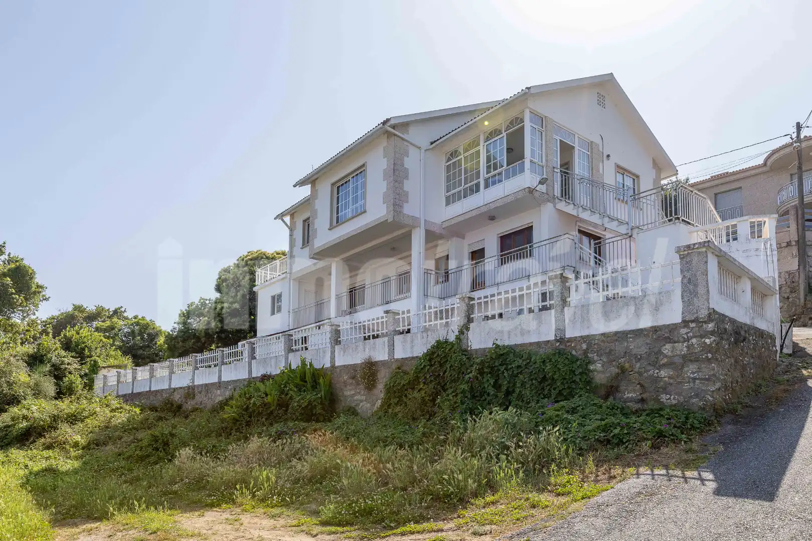 Vista exterior de Casa o chalet en venta en Sanxenxo con Calefacción, Jardín privado y Terraza
