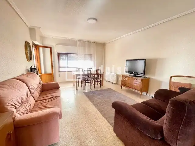 Living room of Flat for rent in Castellón de la Plana / Castelló de la Plana  with Terrace and Furnished