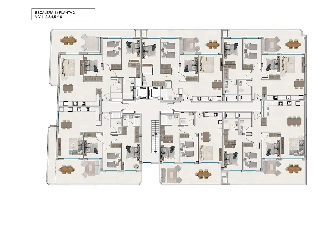 Apartament amb terrassa en venda a Santa Pola ciudad, imagen 9