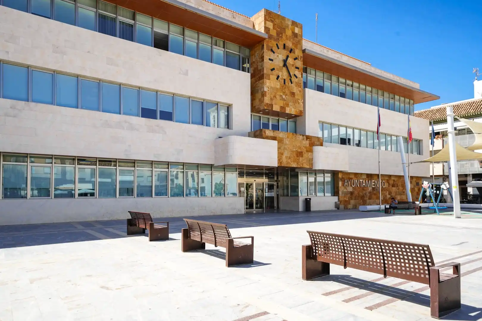 Exterior view of Flat for sale in San Javier  with Terrace, Swimming Pool and Community pool