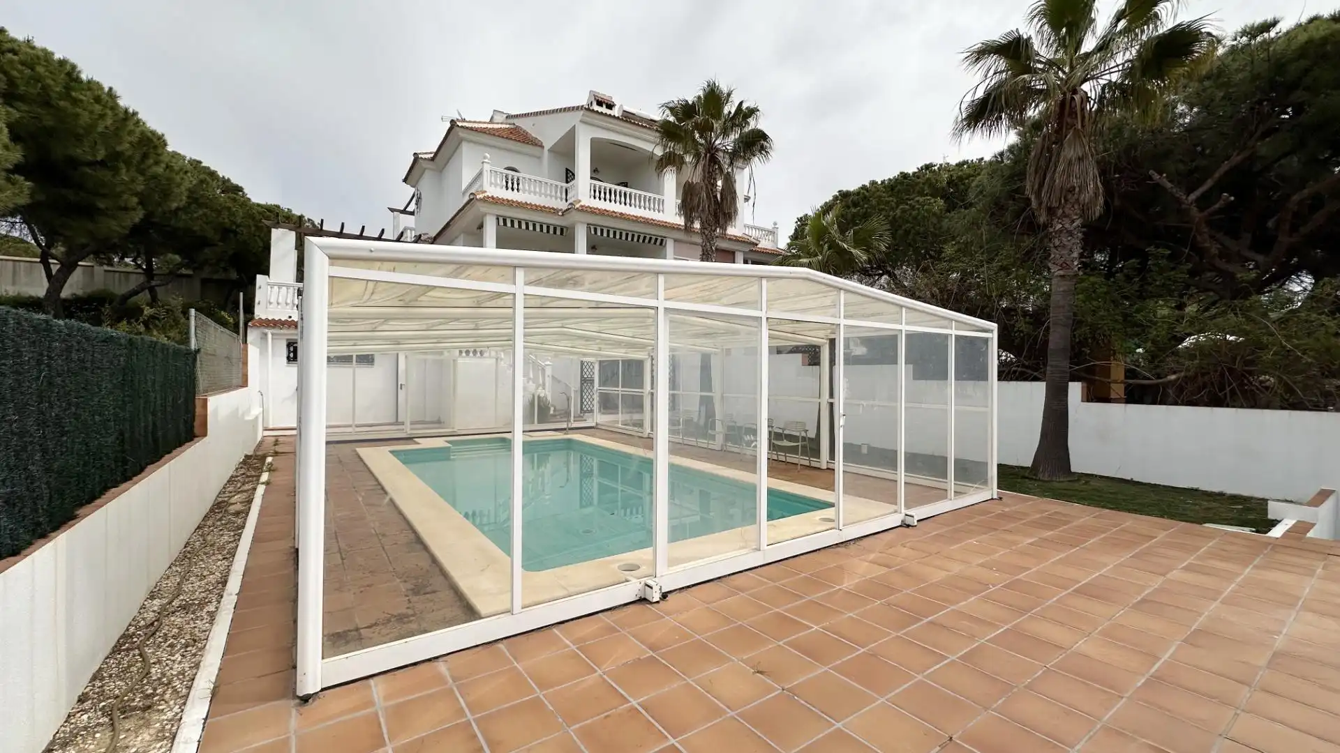 Piscina de Casa adosada en venta en Mazagón, Huelva