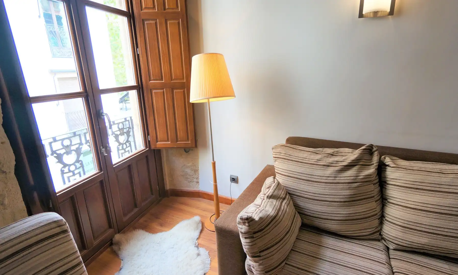 Sala de estar de Apartamento de alquiler en Salamanca con Aire acondicionado, Calefacción y Parquet