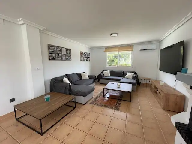 Living room of Houses for rent in Alicante / Alacant  with Air Conditioner, Heating and Private garden