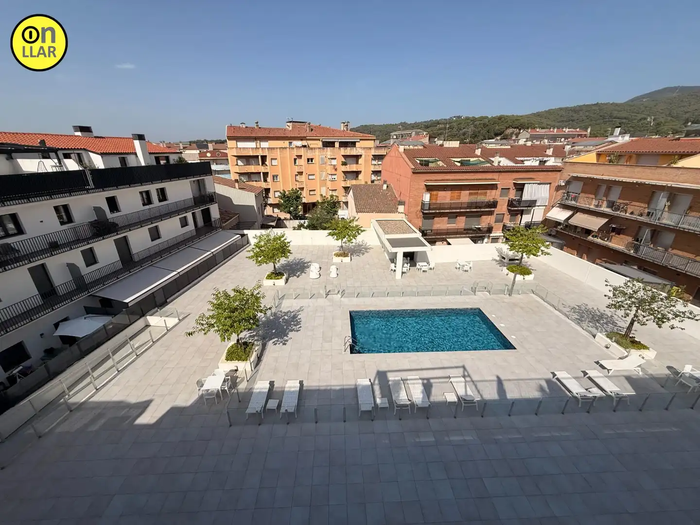 Piscina de Piso de alquiler en La Garriga con Parquet, Terraza y Trastero