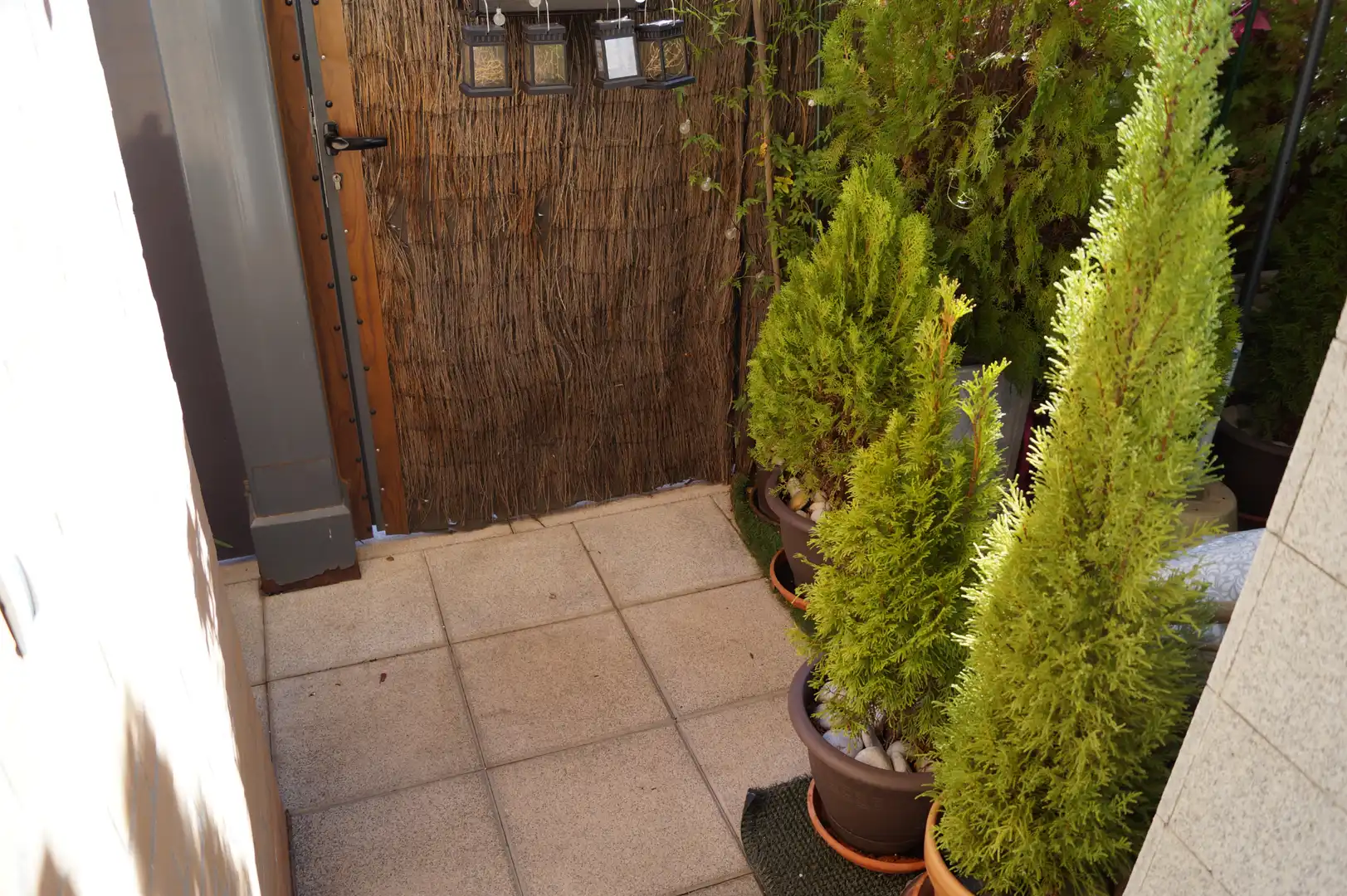 Terraza de Casa adosada en venta en Guadalajara con Jardín privado y Piscina