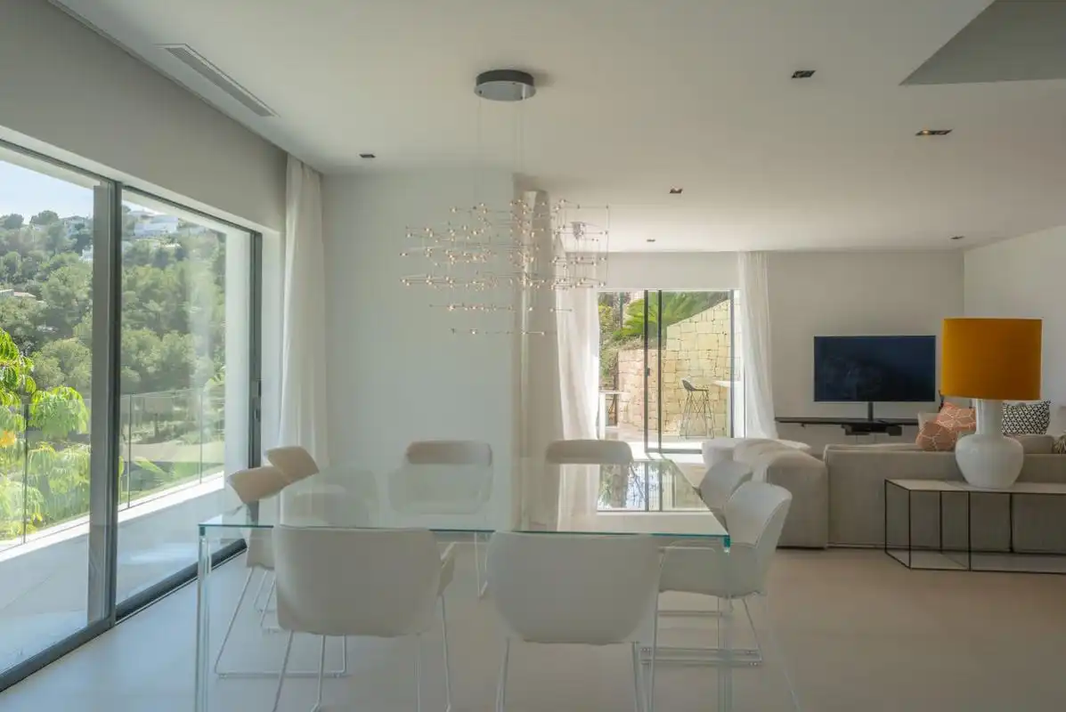 Comedor de Casa adosada en venta en Jávea / Xàbia con Aire acondicionado, Calefacción y Terraza