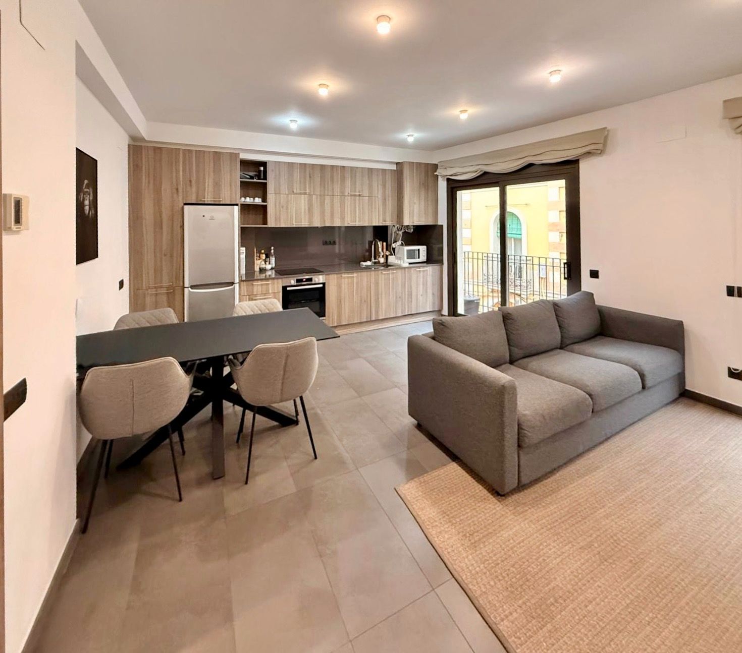 Living room of Flat to rent in Sant Cugat del Vallès  with Air Conditioner, Heating and Terrace