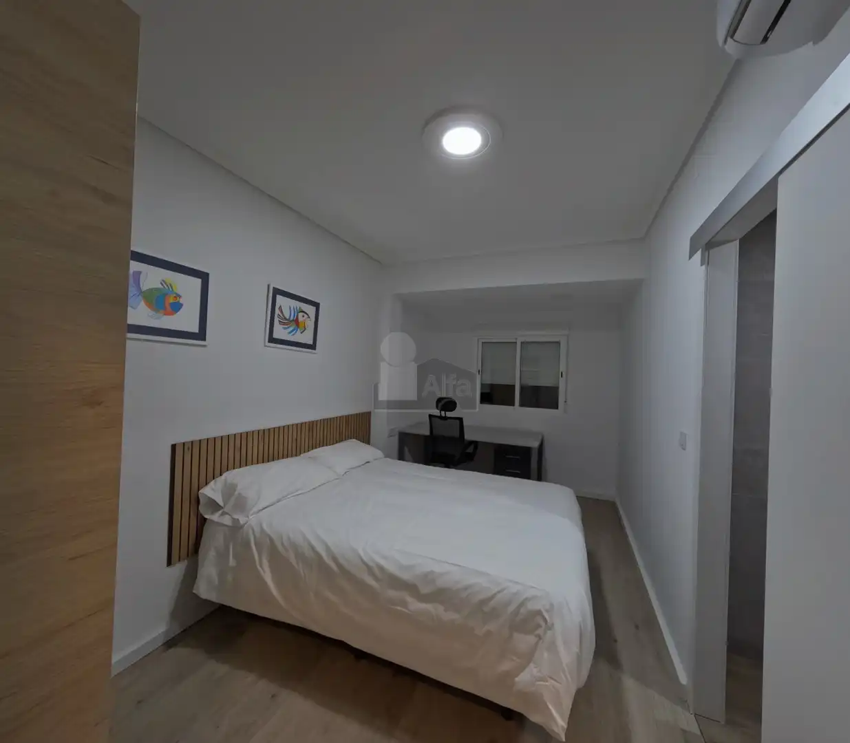 Habitación de Piso para compartir en Valencia con Aire acondicionado, Calefacción y Parquet