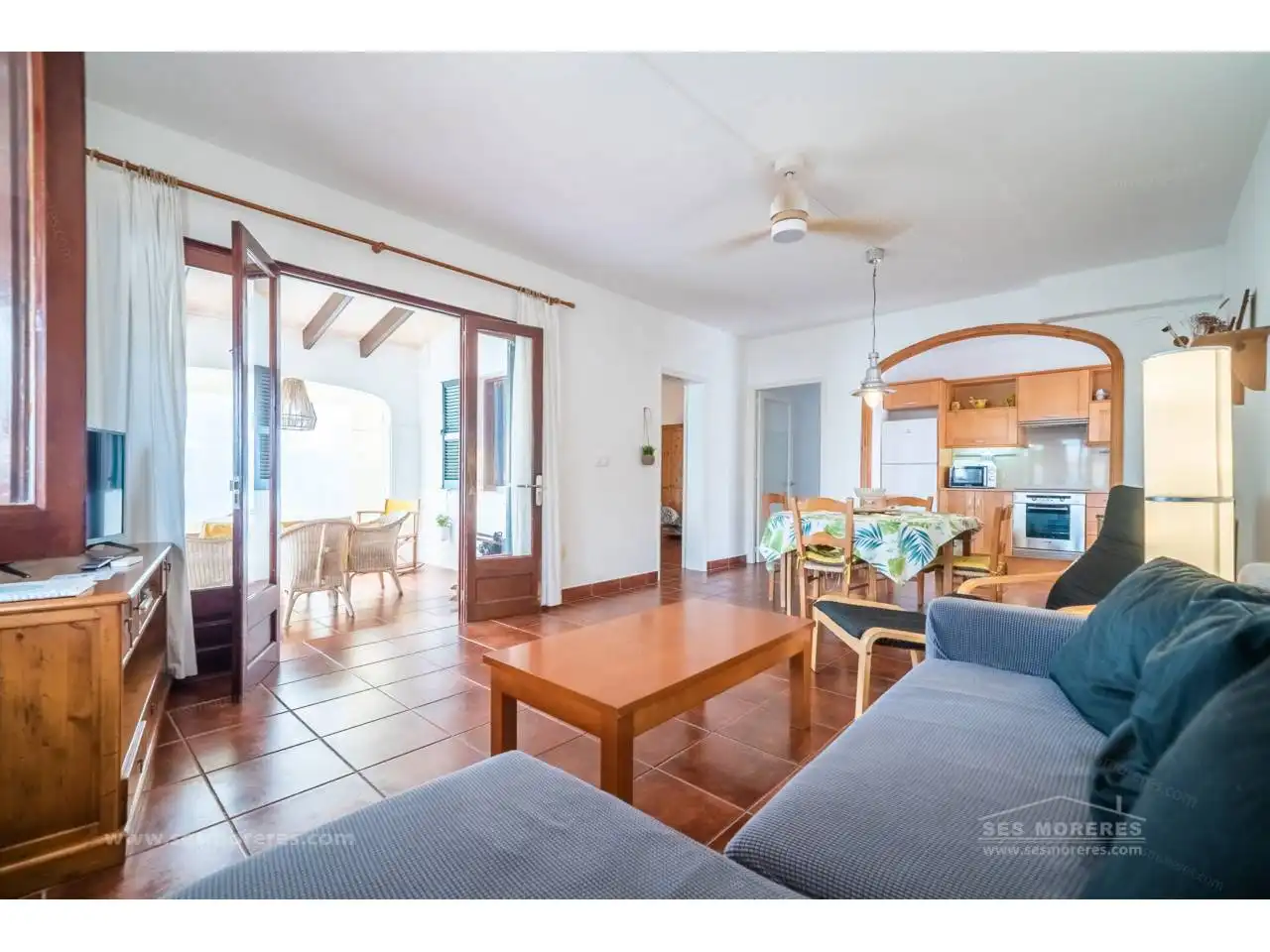 Sala de estar de Casa o chalet en venta en Ciutadella de Menorca con Jardín privado y Piscina