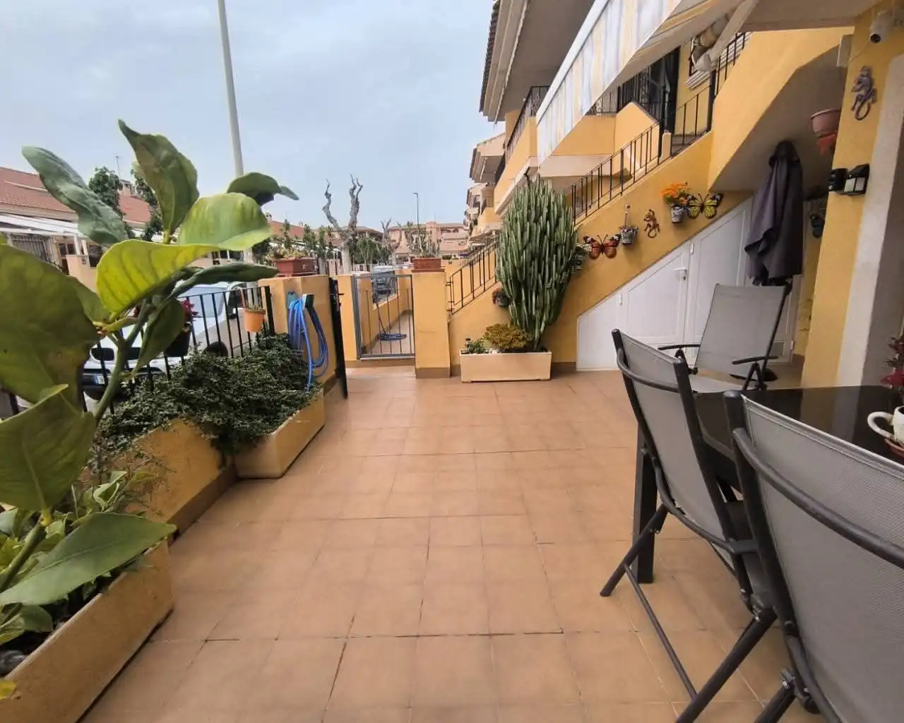 Terraza de Casa o chalet de alquiler en Los Alcázares con Aire acondicionado, Calefacción y Jardín privado