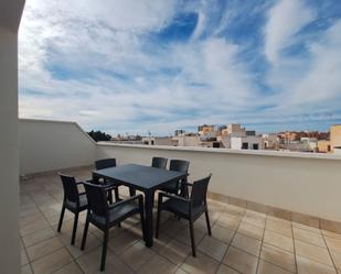 Terrace of Attic to rent in  Almería Capital  with Terrace and Furnished