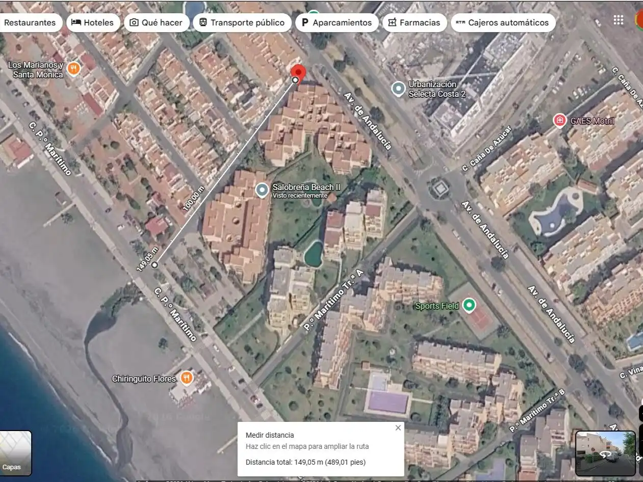 Vista exterior de Garaje en venta en Salobreña con Alarma