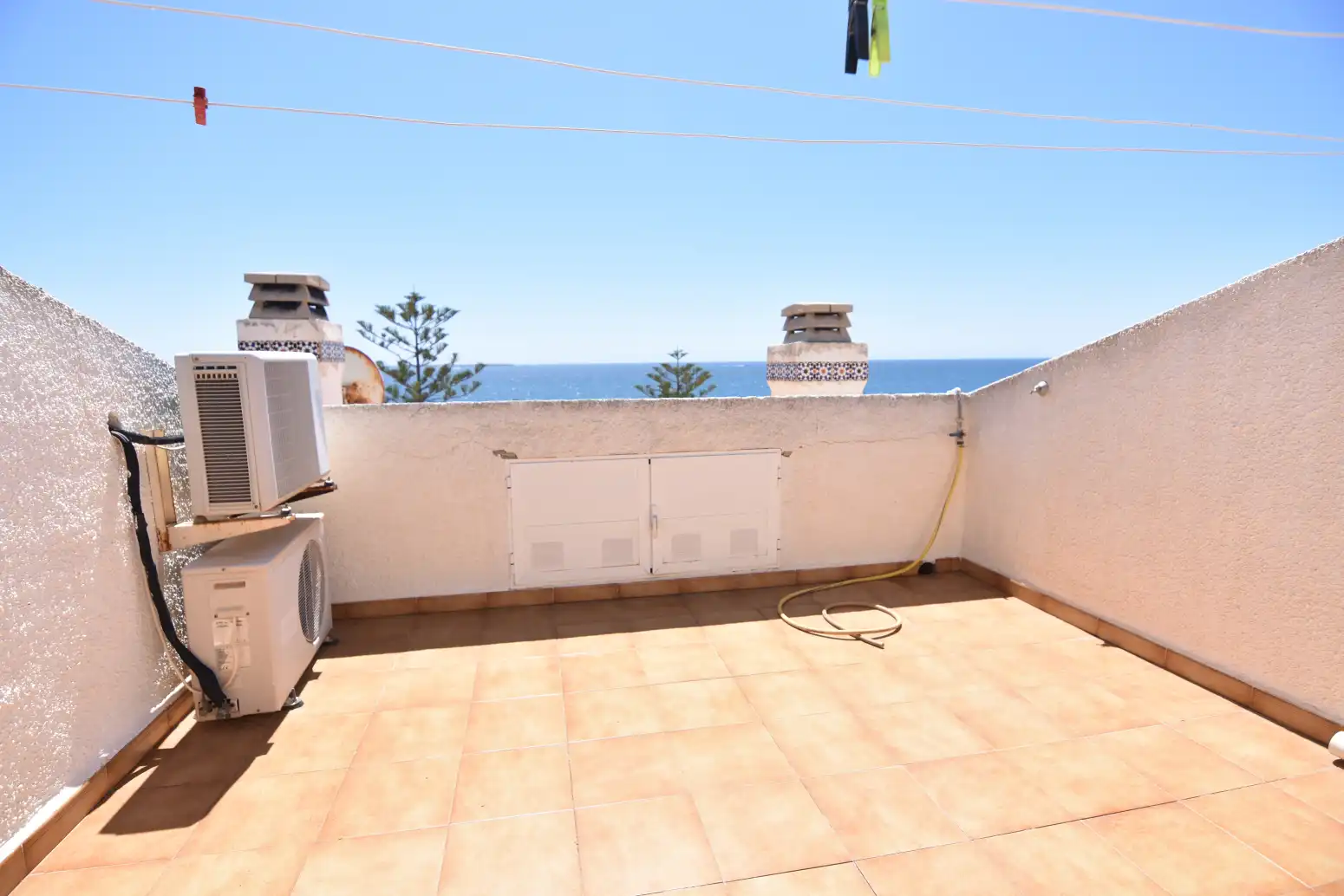 Terrace of Flat for sale in Santa Pola  with Air Conditioner, Heating and Private garden