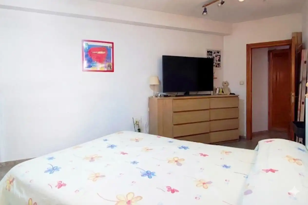 Schlafzimmer von Wohnung zum Verkauf in Valencia mit Klimaanlage, Heizung und Terrasse