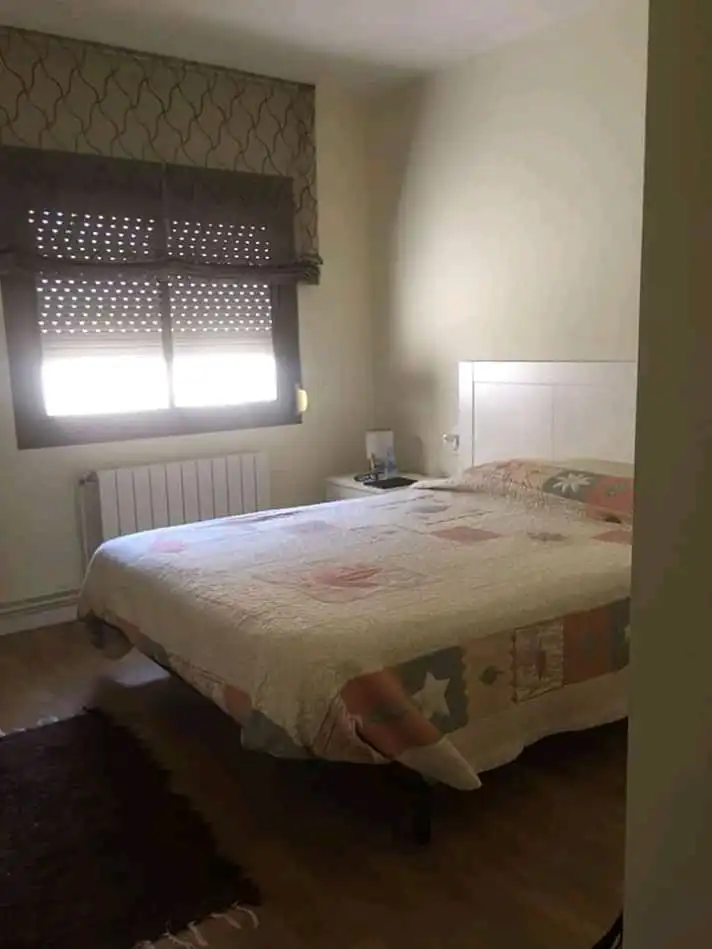 Schlafzimmer von Wohnung zur Miete in Vilanova i la Geltrú mit Heizung, Terrasse und Möbliert